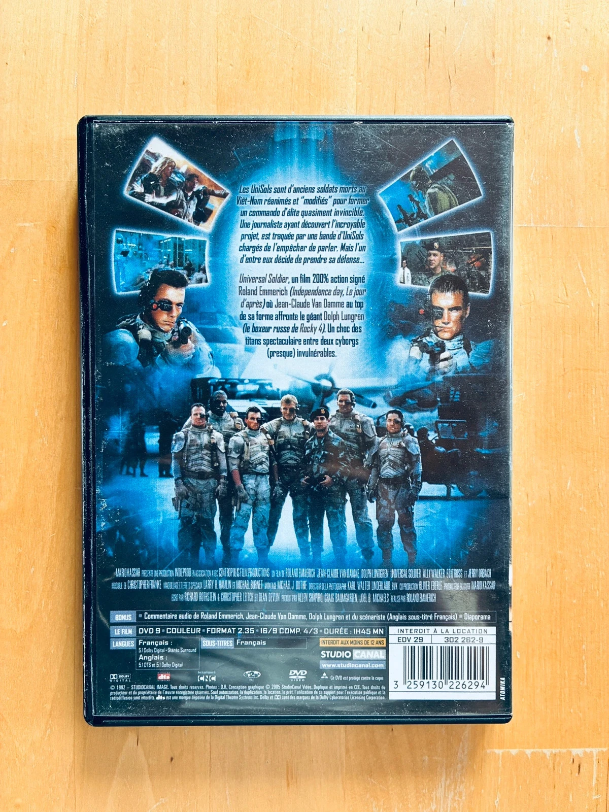 DVD Universal Soldier Jean-Claude Van Damme. – photo 3